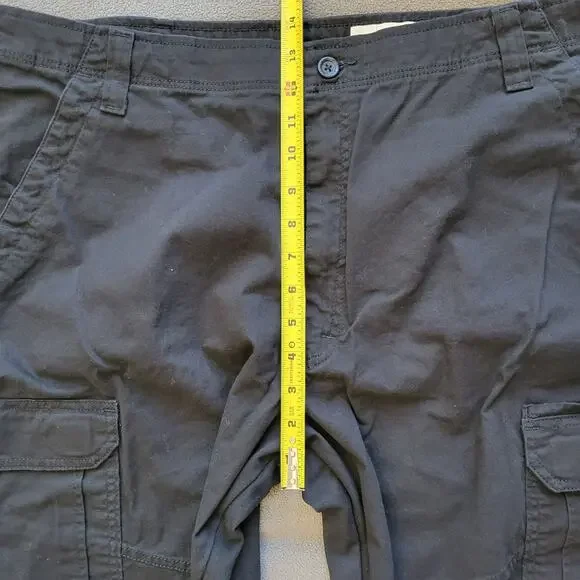 WRANGLER Jeans Mens 40x30 Black RELAXED FIT CARGO Pockets Five Star Premium - Picture 4 of 15